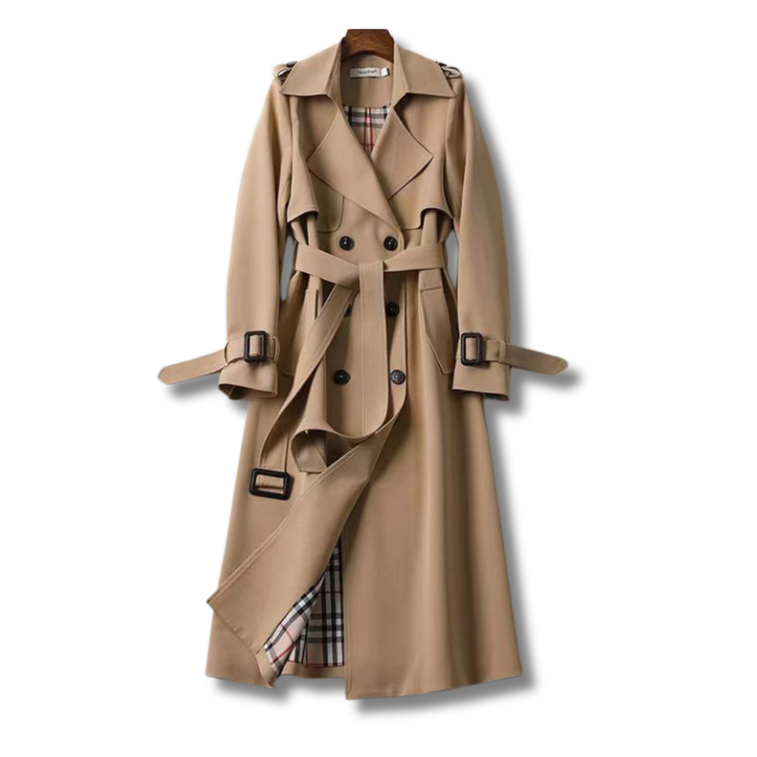 Emilia™ - Elegant Trench Coat