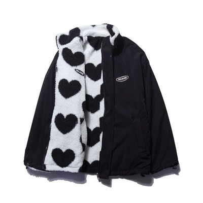 KissDeluxe™ | Double Sided Heart Coat