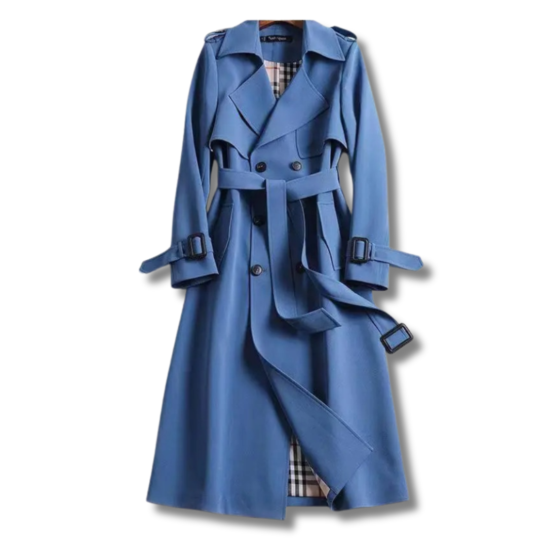 Emilia™ - Elegant Trench Coat