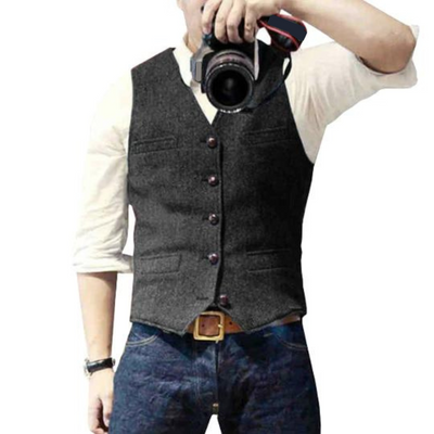 Lewis™ - Elegant Men's Vest