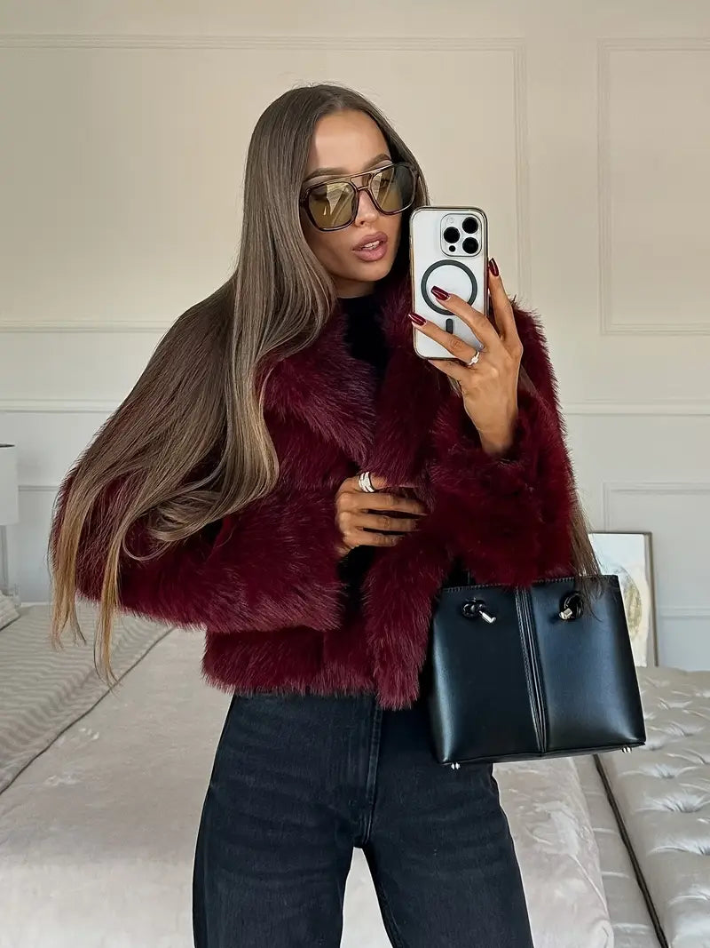 Olivia™ | Luxe Faux Fur Jacket