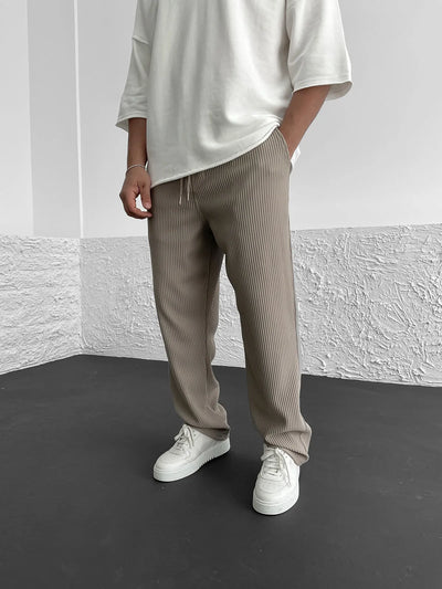 Manuel™ - Ribbed Spandex Trousers