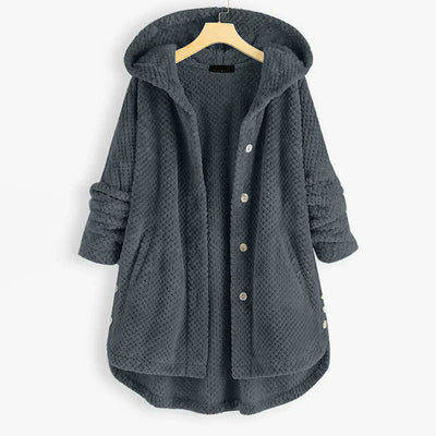 Amelia™ | Hooded Corduroy Coat