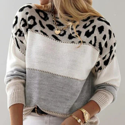 Emily™ Leopard Print Jumper