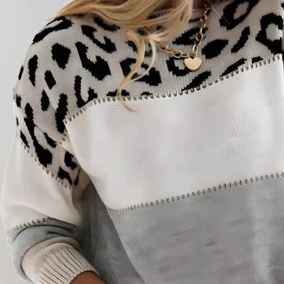 Emily™ Leopard Print Jumper