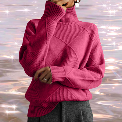 Skylar™ | Soft Cashmere Turtleneck Sweater