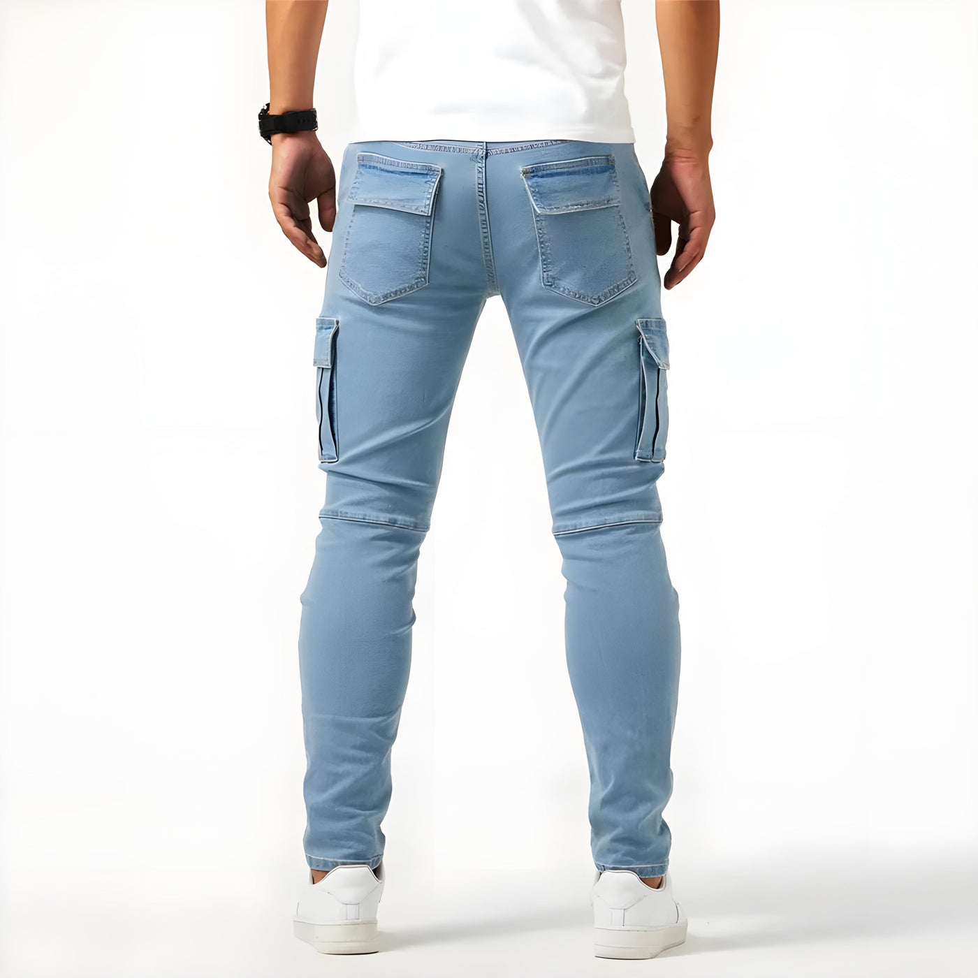 Pelli™ Stretch Cargo Jeans