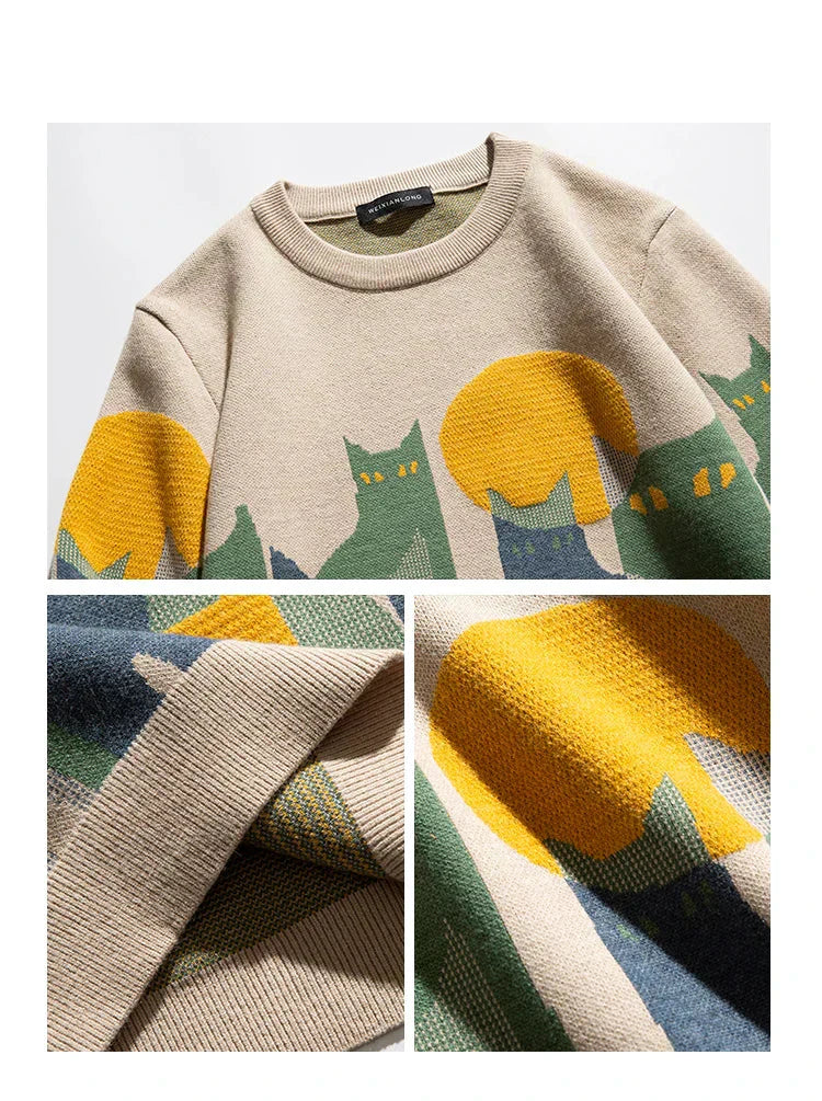 Leon™ | Moonlight Cat Sweater