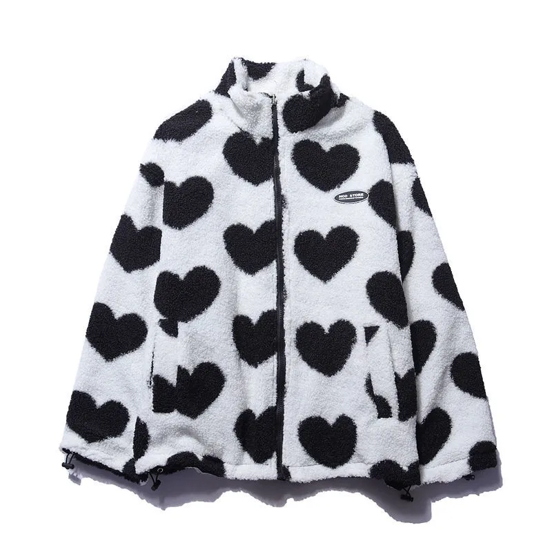 KissDeluxe™ | Double Sided Heart Coat