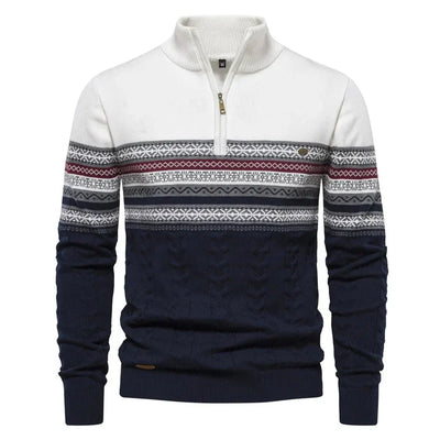 Jasper™ | Sweater with Half Zipper