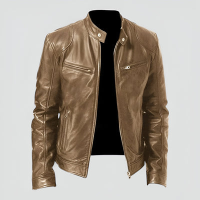 Ruggero™ | Elegant Leather Jacket