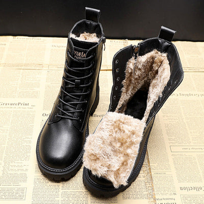 Lena™ | Warm Leather Winter Boots