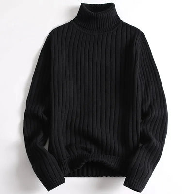 Erik™ - Ribbed Knit Turtleneck