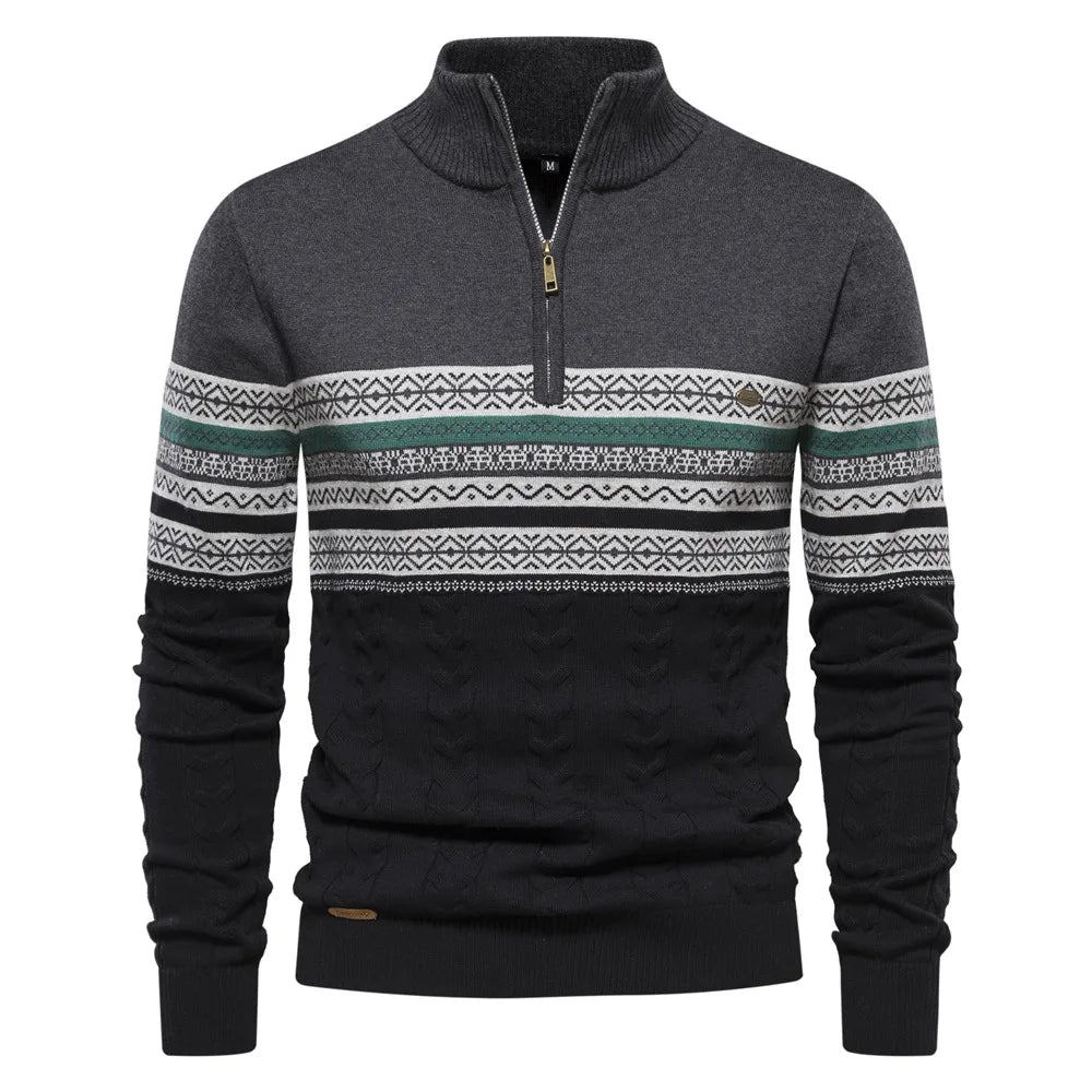 Jasper™ | Sweater with Half Zipper