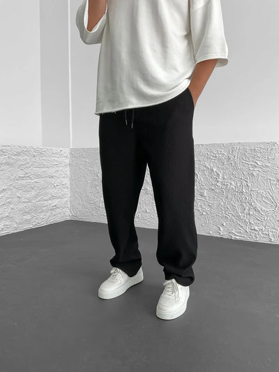 Manuel™ - Ribbed Spandex Trousers