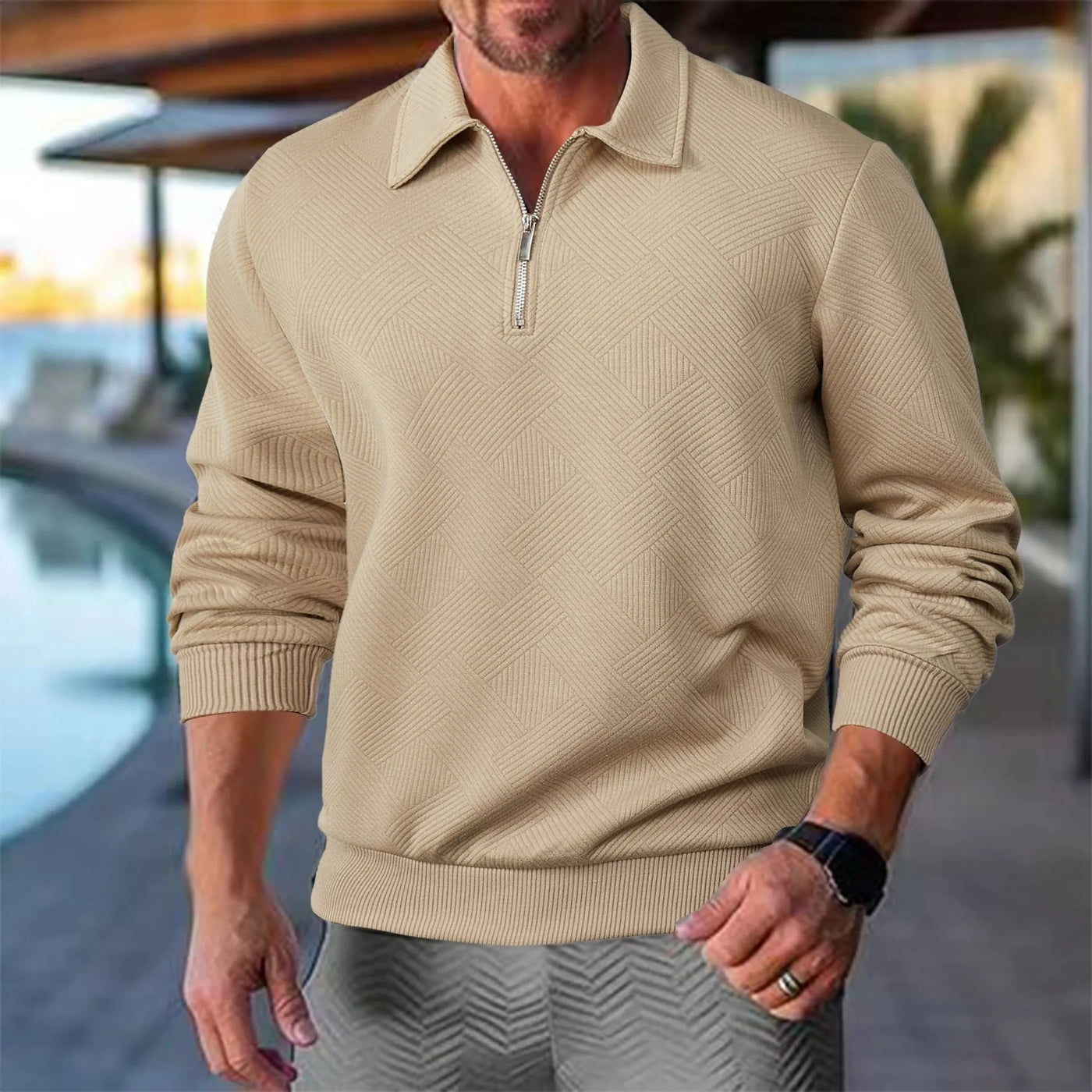 Victor™ - Elegant Zip Pullover