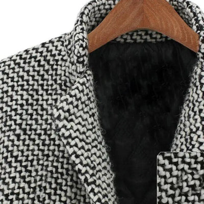 Cheska™ Long wool coat jacket