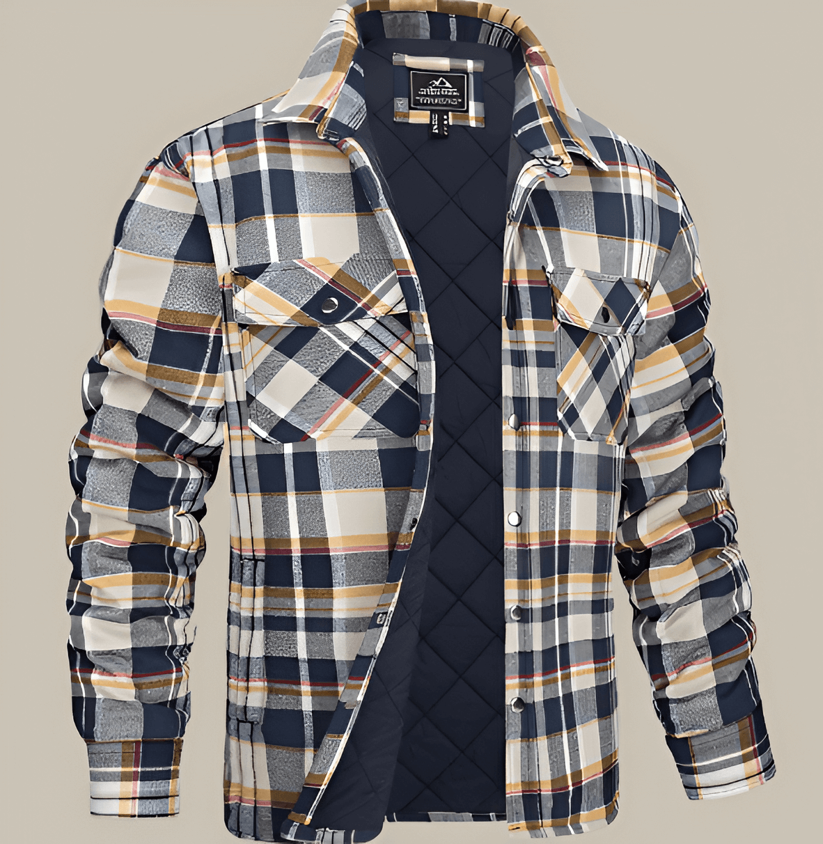 David™ | Stylish Checked Men's Jacket