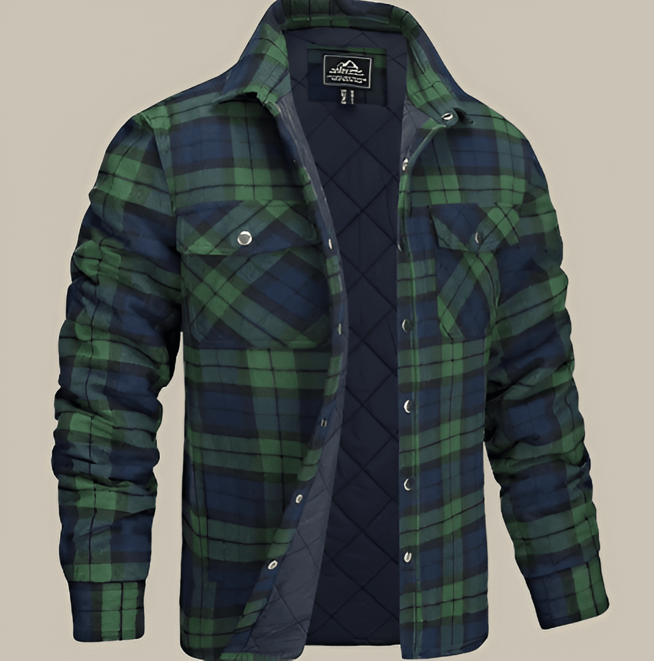 David™ | Stylish Checked Men's Jacket