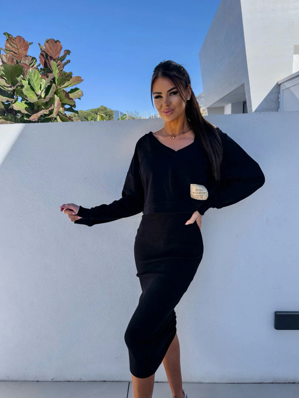 Lana™ - Casual Sweatshirt and Dress Set